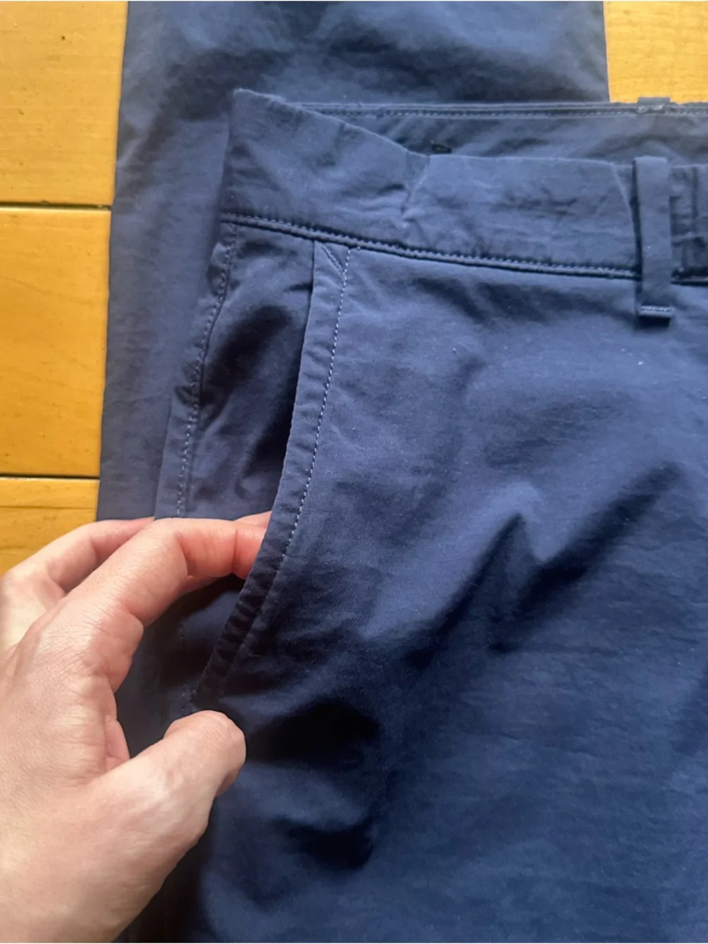 💜 J. Crew Navy Stretch 484 Slim Tech Pants (W28 L32)